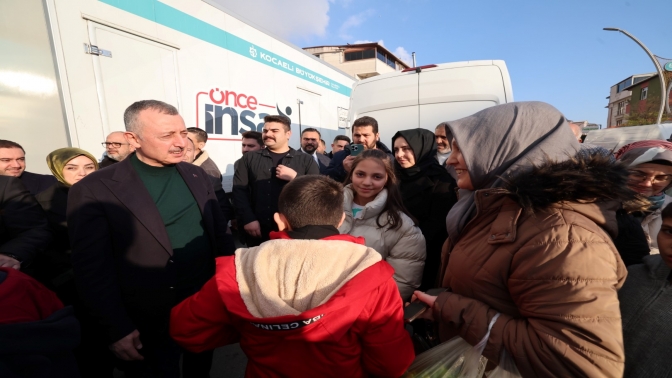 Başkan Büyükakın, yılın son günü de Darıca’daydı