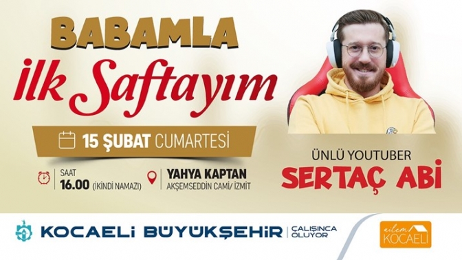 Büyükşehir’den “Babamla İlk Saftayım” etkinliği