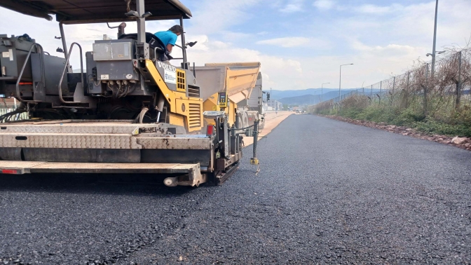 Ford Otosan fabrikası ile serbest bölge arasında yeni yan yol yapıldı