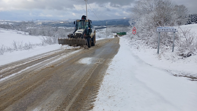 Kocaeli’de gece gündüz yollar açık