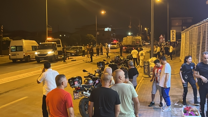 Polisten kaçan motosiklet sürücüsü kaza yaptı: 1 ölü, 1 ağır yaralı