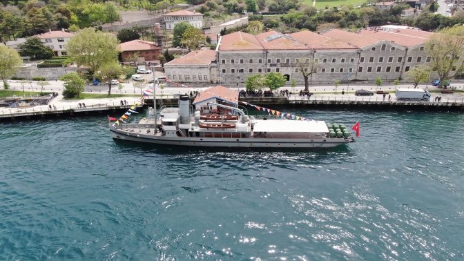 TCG Nusret Müze Gemisi, Üsküdar’da ziyarete açıldı