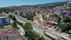 Kuruçeşme Tramvay Hattında kirişler takılacak