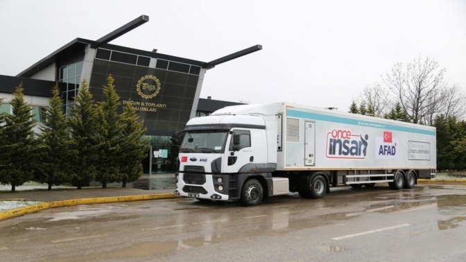 Ukrayna’daki mobil yemek tırı yurda döndü