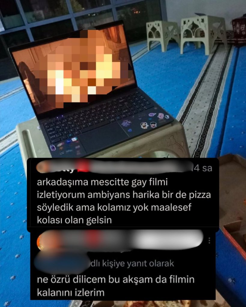 Sakarya’da Yurt Mescidinde, Porno Skandalı