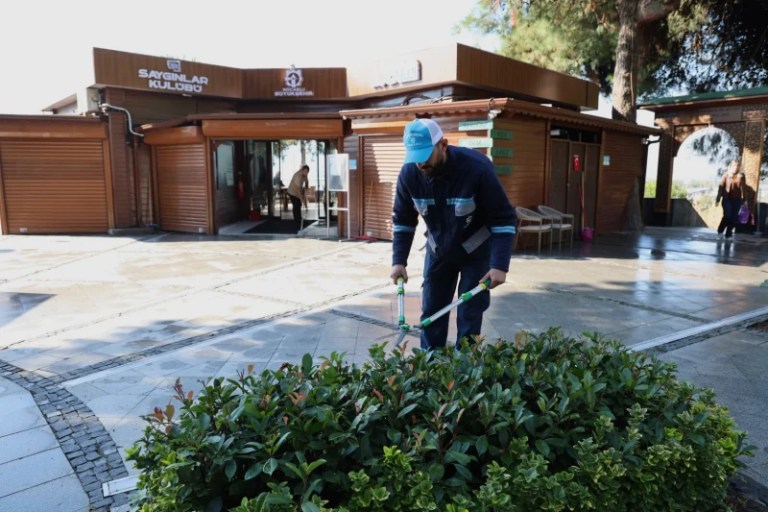 Saygınlar Kulübü’nde bahar temizliğiyle huzurlu ortam