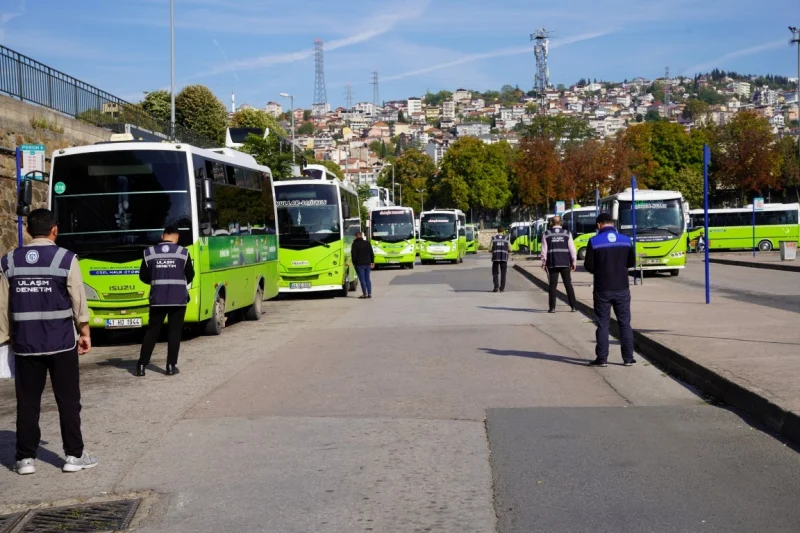 Kocaeli’de Toplu Taşımada Sıkı Denetim!