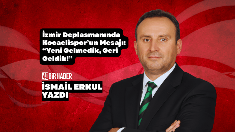 “Yeni Gelmedik, Geri Geldik!”