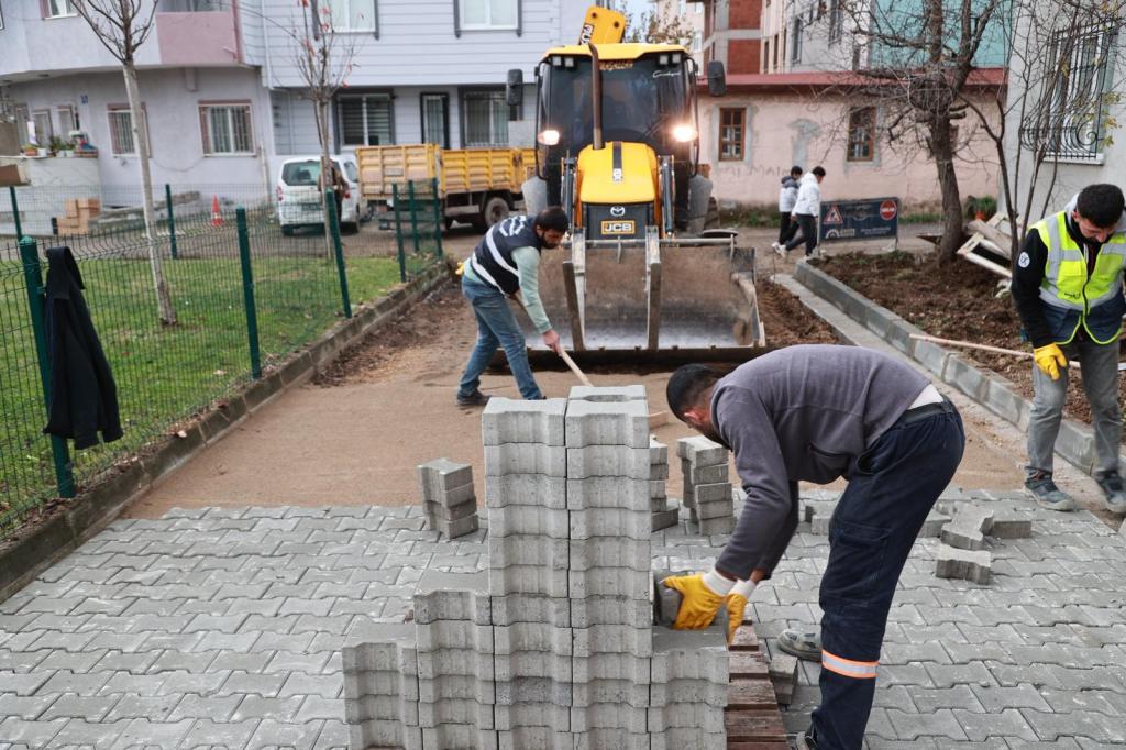 Gebze İstasyon Mahallesi’nde Parke Serimi Tamamlandı