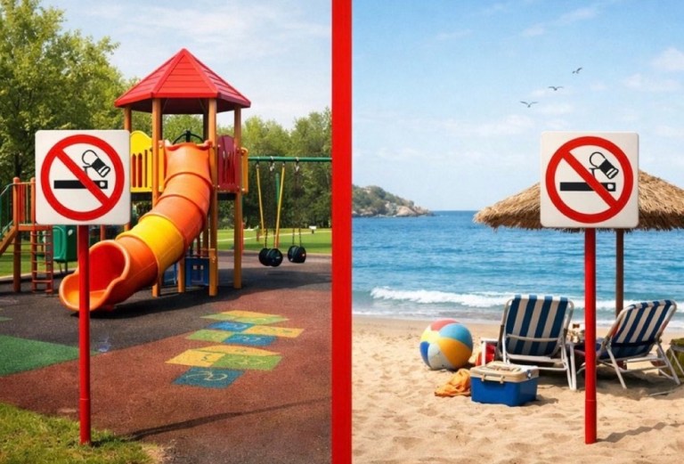 Park ve sahillerde sigara yasağı genişliyor