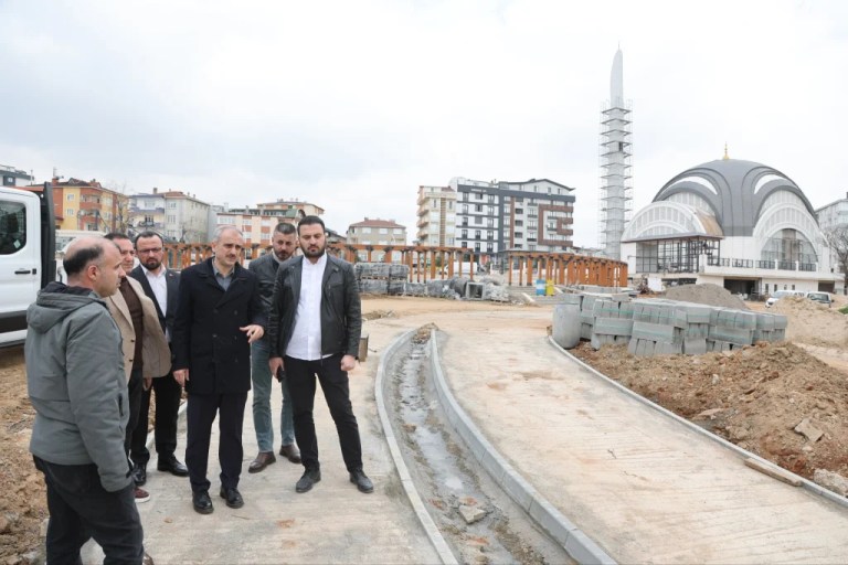 Çayırova Kent Meydanı projesinde sona doğru