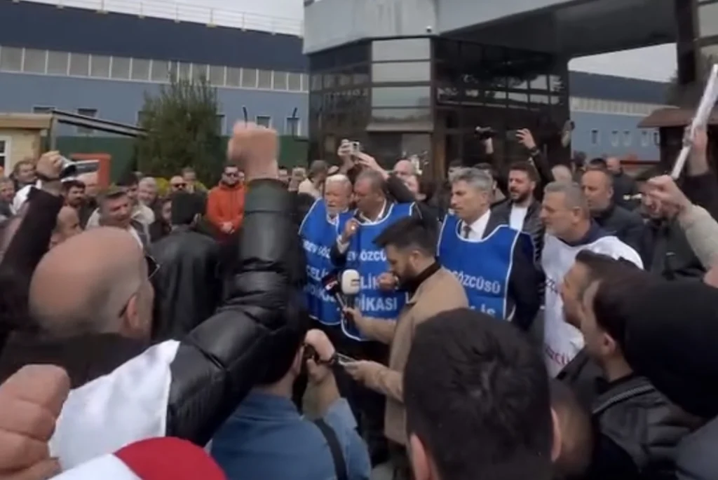 Bekaert İşçileri Greve Çıktı