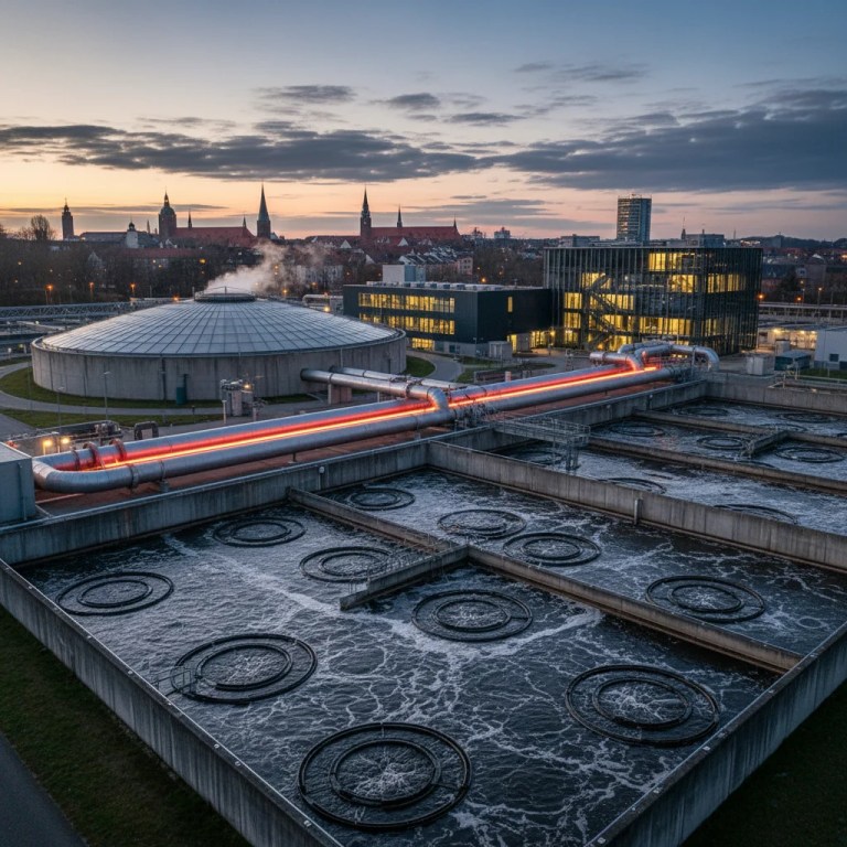 Hannover’de Atık Su ile Isınma Yeniliği