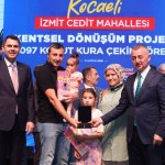 Cedit Kentsel Dönüşümde anahtarlar teslim edildi