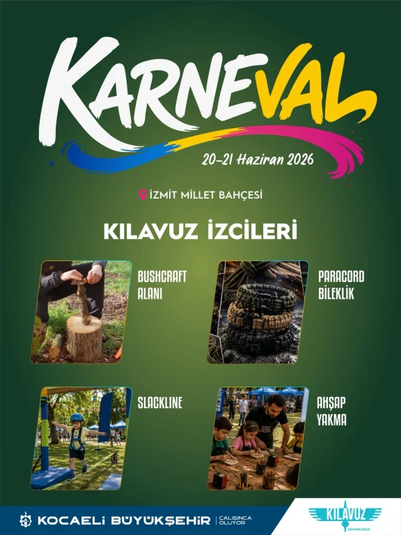 Kocaeli’de çocuklar Karneval’da buluşuyor