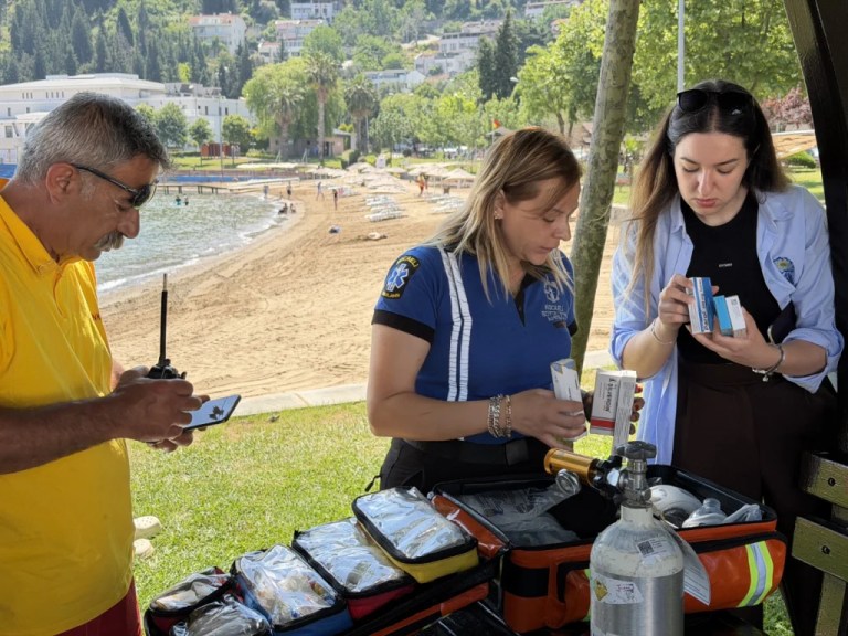 Kocaeli'nin mavi bayraklı plajları denetimden geçti!