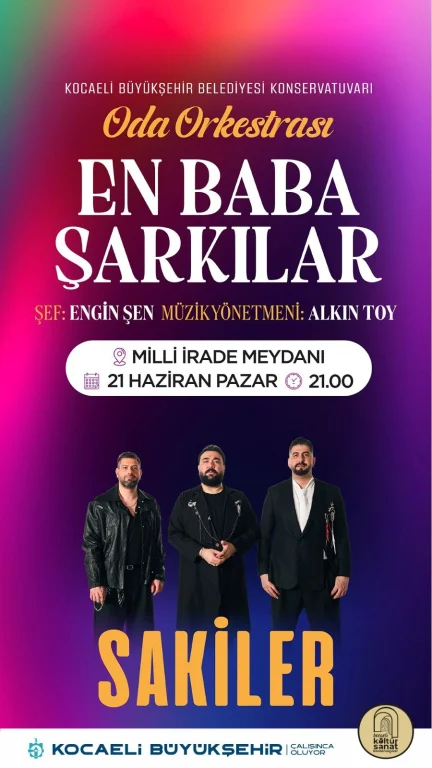 Sakiler ve Oda Orkestrası’ndan ‘En Baba Şarkılar’