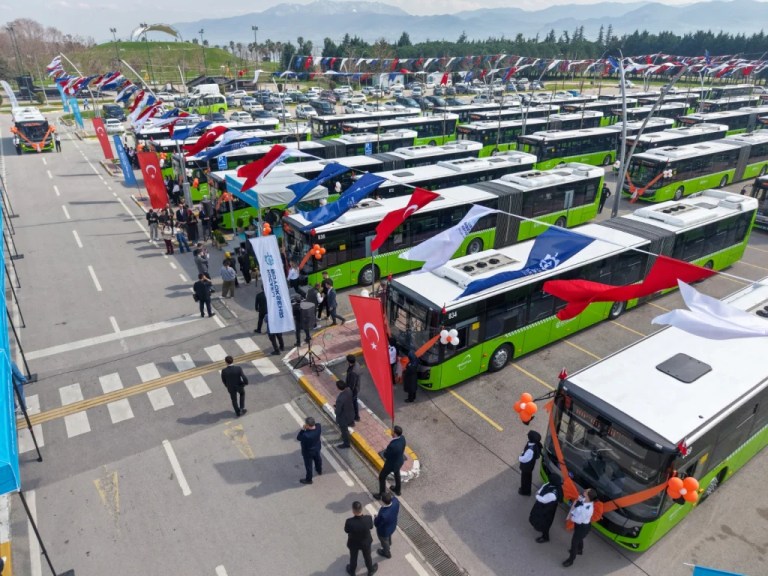 Kocaeli'de çevreci ulaşım filosu büyüdü
