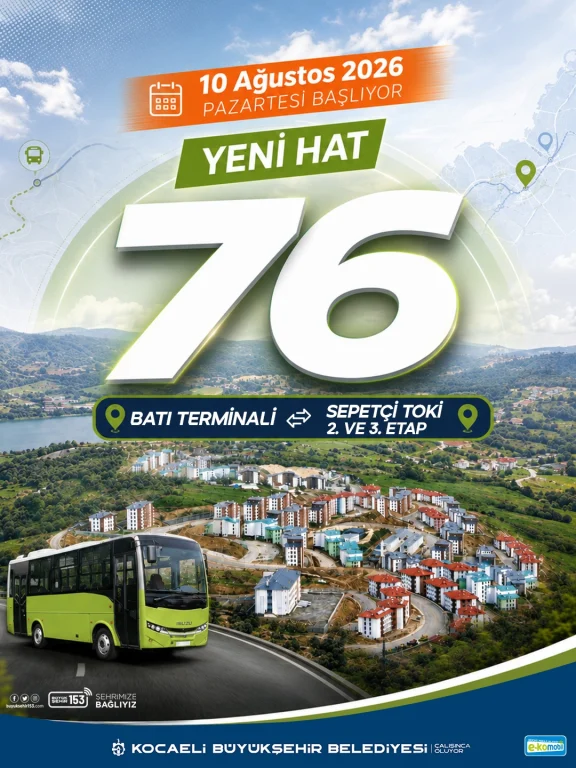 Sepetçi TOKİ'ye yeni otobüs hattı! - 2. görsel