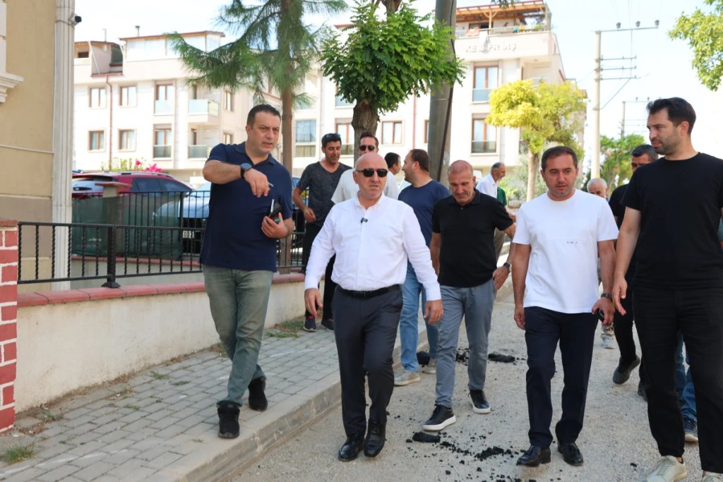 Darıca'da asfalt çalışmaları sürüyor