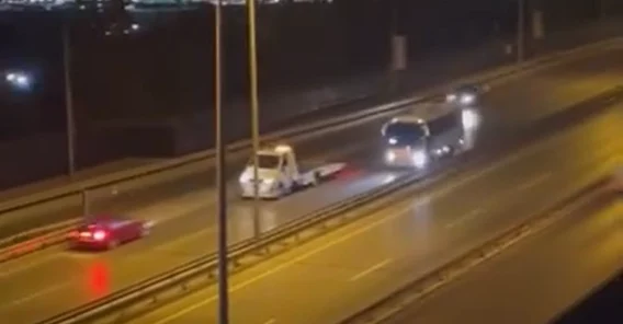 Gölcük’te ters yöne dönen sürücü dehşet saçtı!