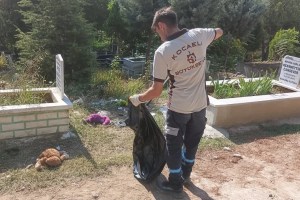 İzmit Asri Mezarlığı baştan aşağı yenileniyor
