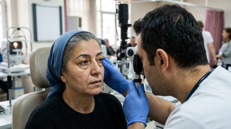 Gözdeki yağ bezeleri kalp krizi habercisi