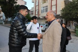 Başkan Söğüt Çamlıtepe esnafını dinledi