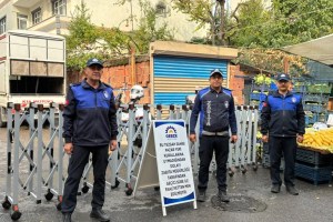 Gebze’de kurallara uymayan pazarcıya men cezası