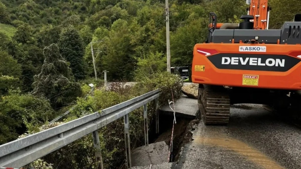 Gölcük’te heyelan tehlikesine karşı önlem