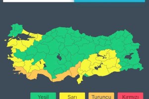 Kocaeli için sarı kodlu sağanak uyarısı yapıldı