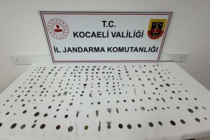 Kocaeli’de 511 adet tarihi eser ele geçirildi!
