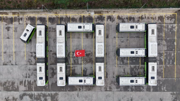 UlaşımPark’tan Cumhuriyet koreografisi